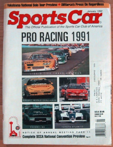SPORTS CAR 1992 JAN - REVIEW OF THE '91 RACE SEASON